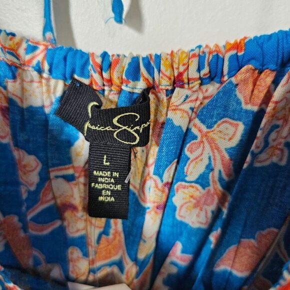 NWT JESSICA SIMPSON TOP & SKIRT PAIR FLORAL SUMMER OUTFIT SIZE M / L - Picture 13 of 16